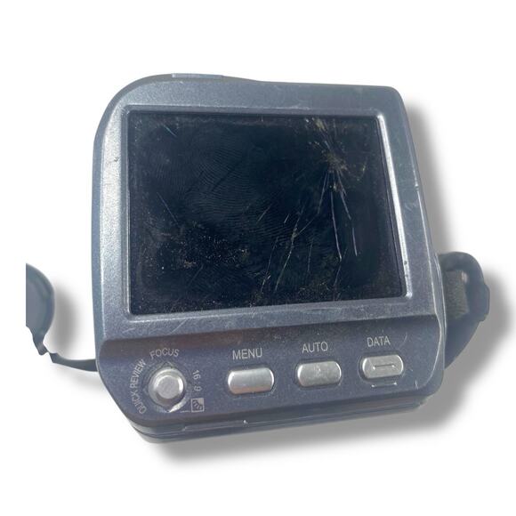 JVC GR-DA30U Silver Digital Camcorder Untested Cracked LCD Parts Or Repair - Picture 5 of 5